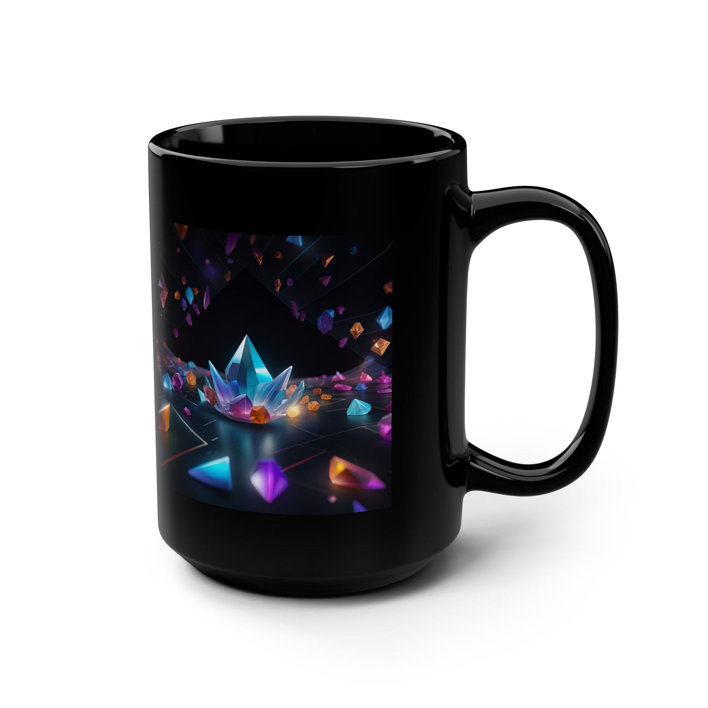 Black Mug, 15oz