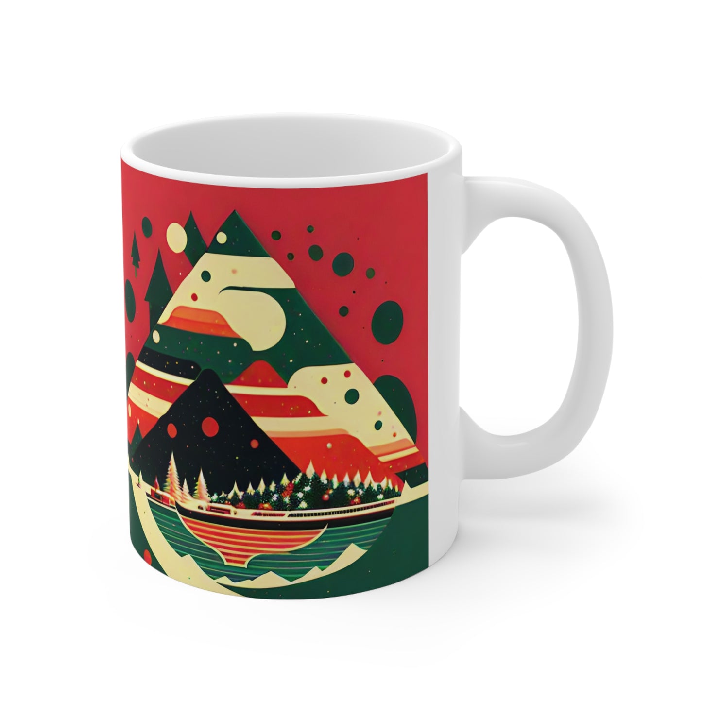 Mountain Abundance Ceramic Mug 11oz