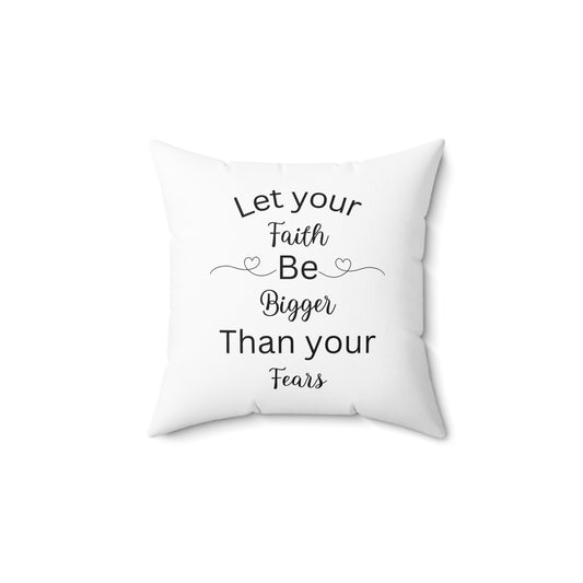 Spun Polyester Square Pillow