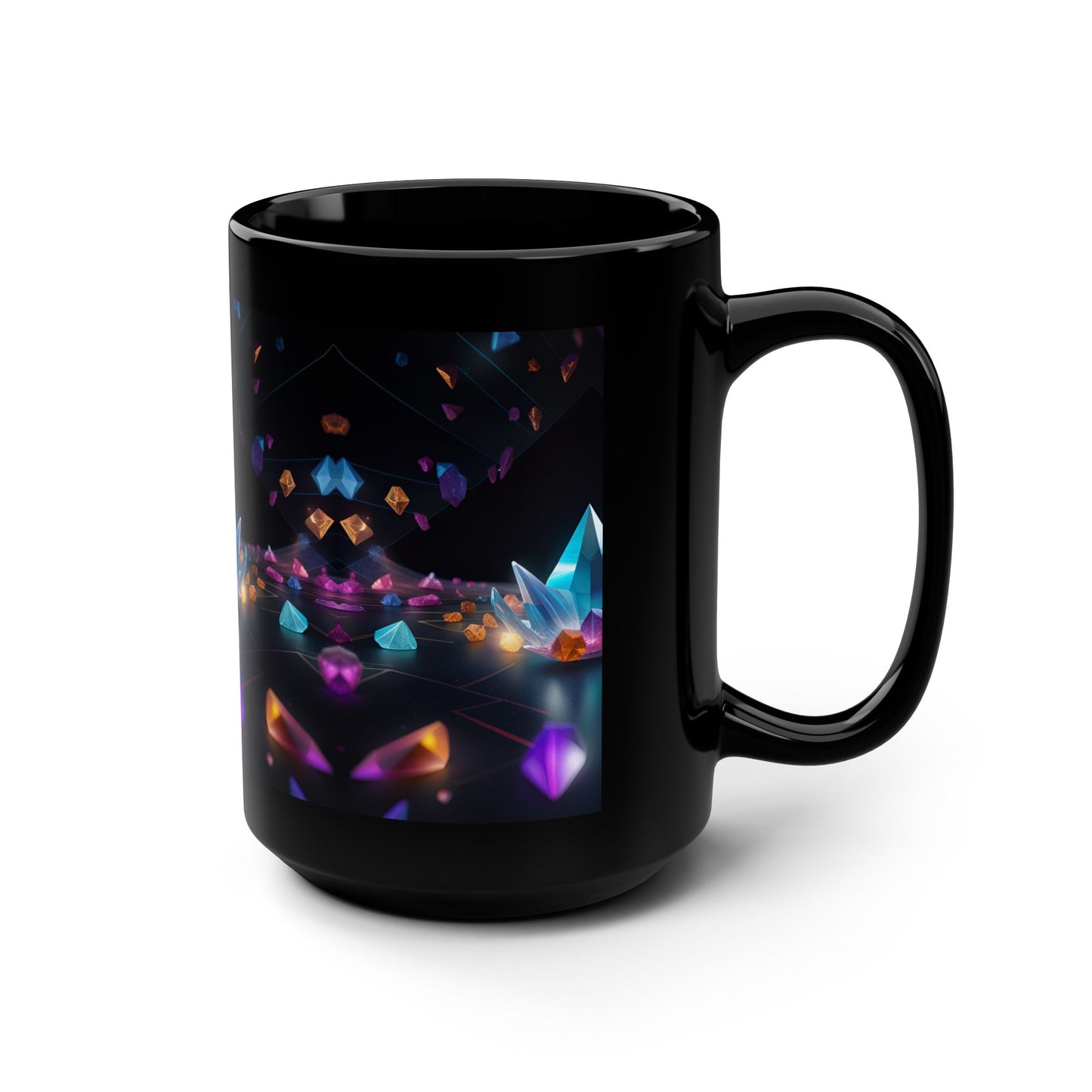 Black Mug, 15oz