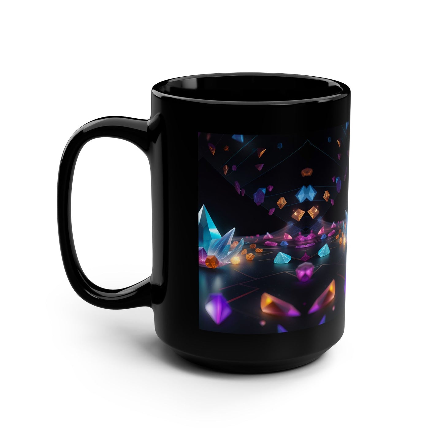 Black Mug, 15oz