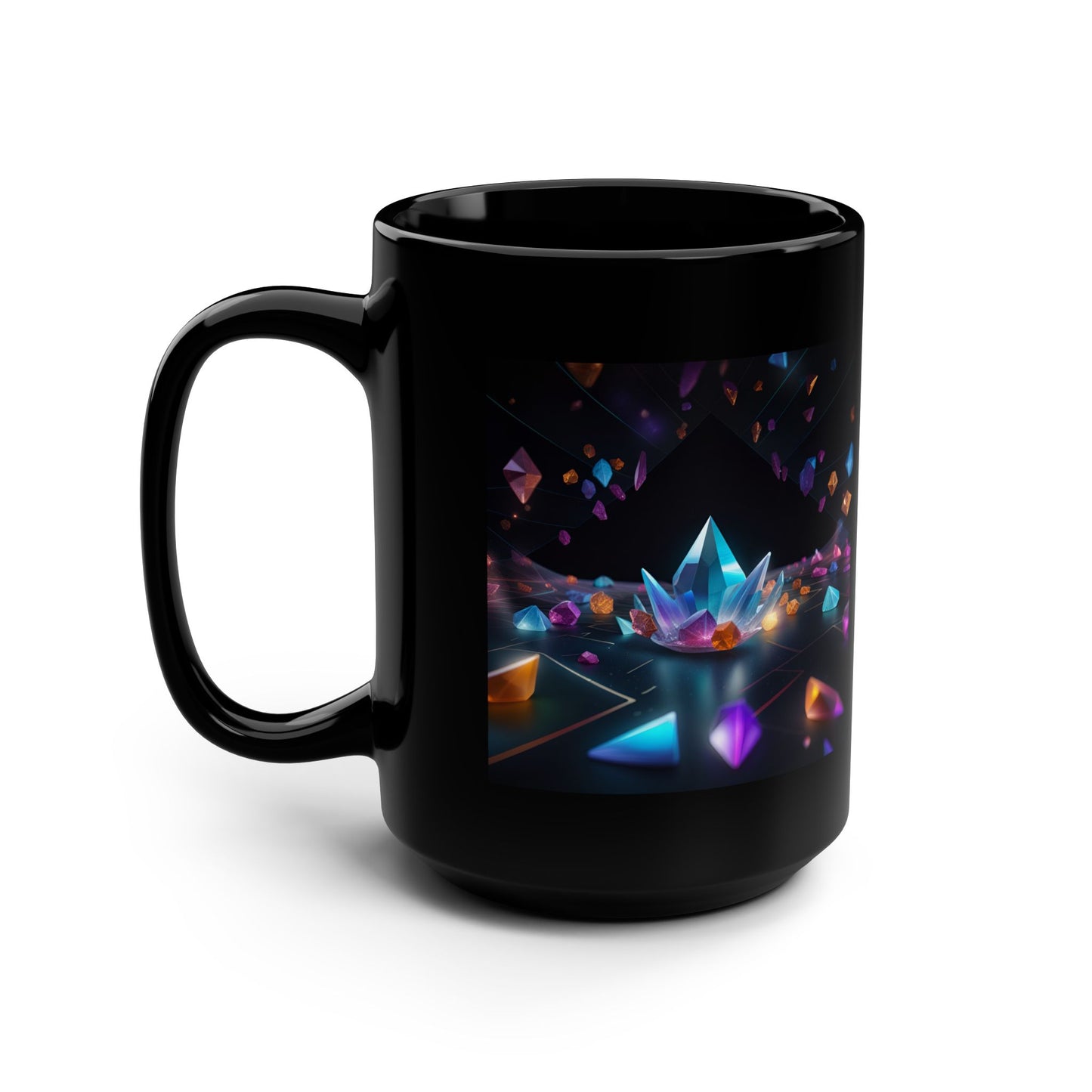 Black Mug, 15oz