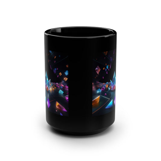 Black Mug, 15oz