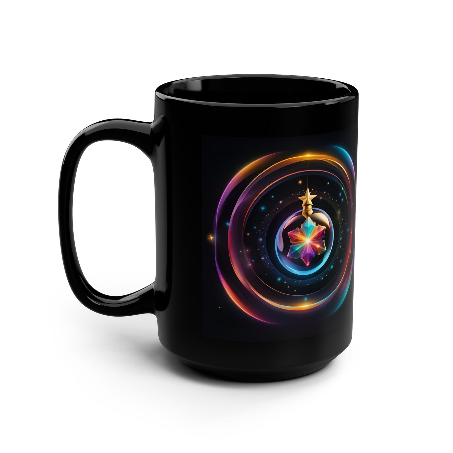 Black Mug, 15oz